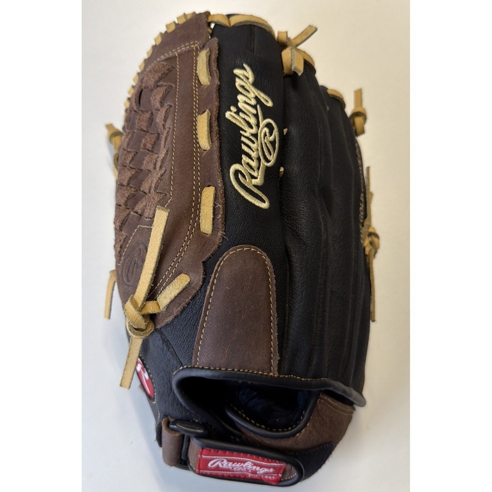 RAWLINGS RL130B 13" Baseball/Softball‎ Glove. RH Thrower Renegade Select Brown